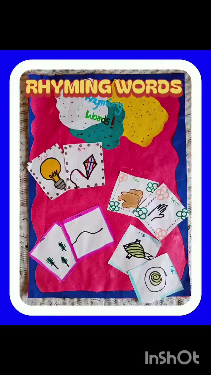 Learning rhyming words helps preschoolers build strong listening skills, expand vocabulary, and  (1)